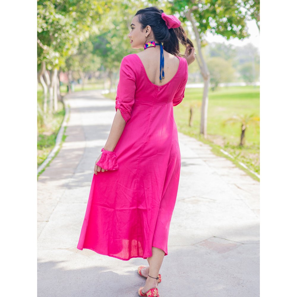 Gulaal Vida Sequin Fit & Flare Dress