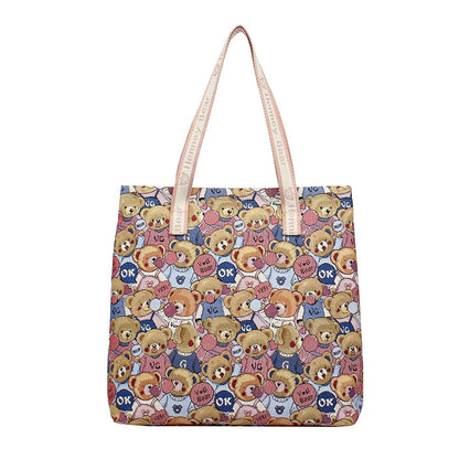 HENNEY BEAR Bear Popo Tote Bag