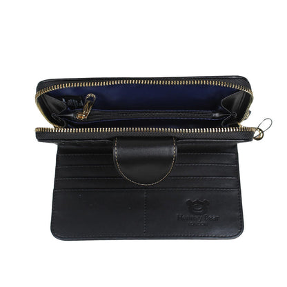 HENNEY BEAR Crown Bear Wristlet Wallet