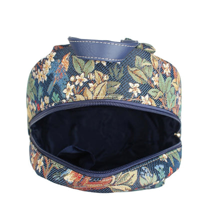 HENNEY BEAR Navy Blue Tree Of Life Backpack