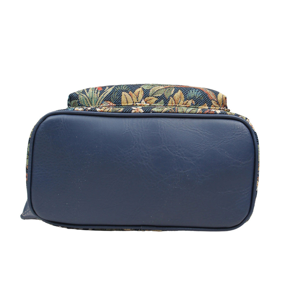 HENNEY BEAR Navy Blue Tree Of Life Backpack