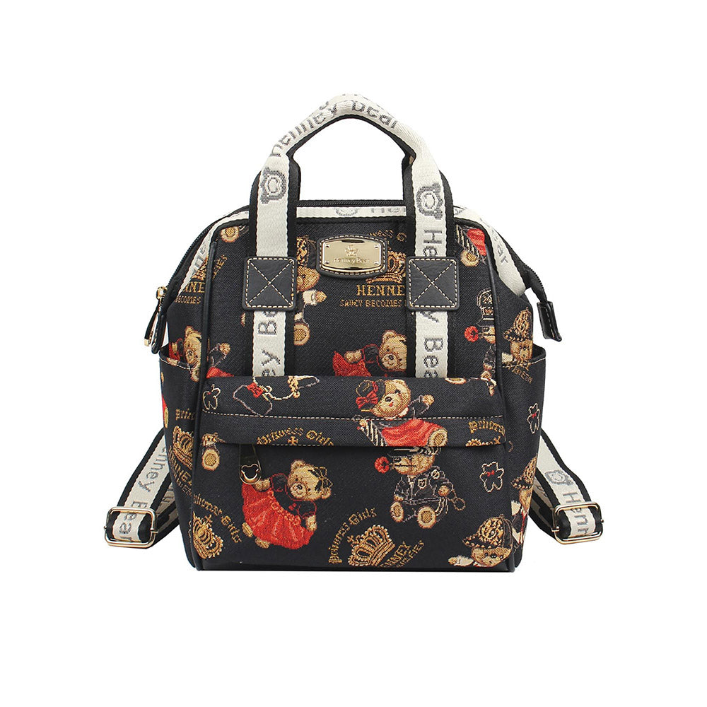 HENNEY BEAR Crown Bear Compact Backpack