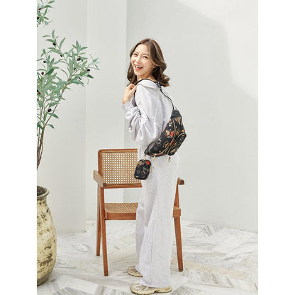 HENNEY BEAR Crown Bear Crossbody Bag with Detachable Coin Pouch