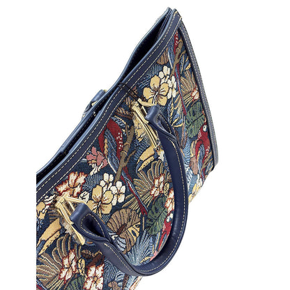HENNEY BEAR Parrot Song Top Handbag with Detachable Strap
