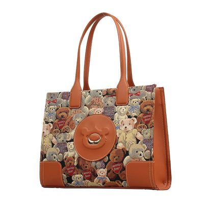 HENNEY BEAR Classic Collection Teddy Bear Handbag