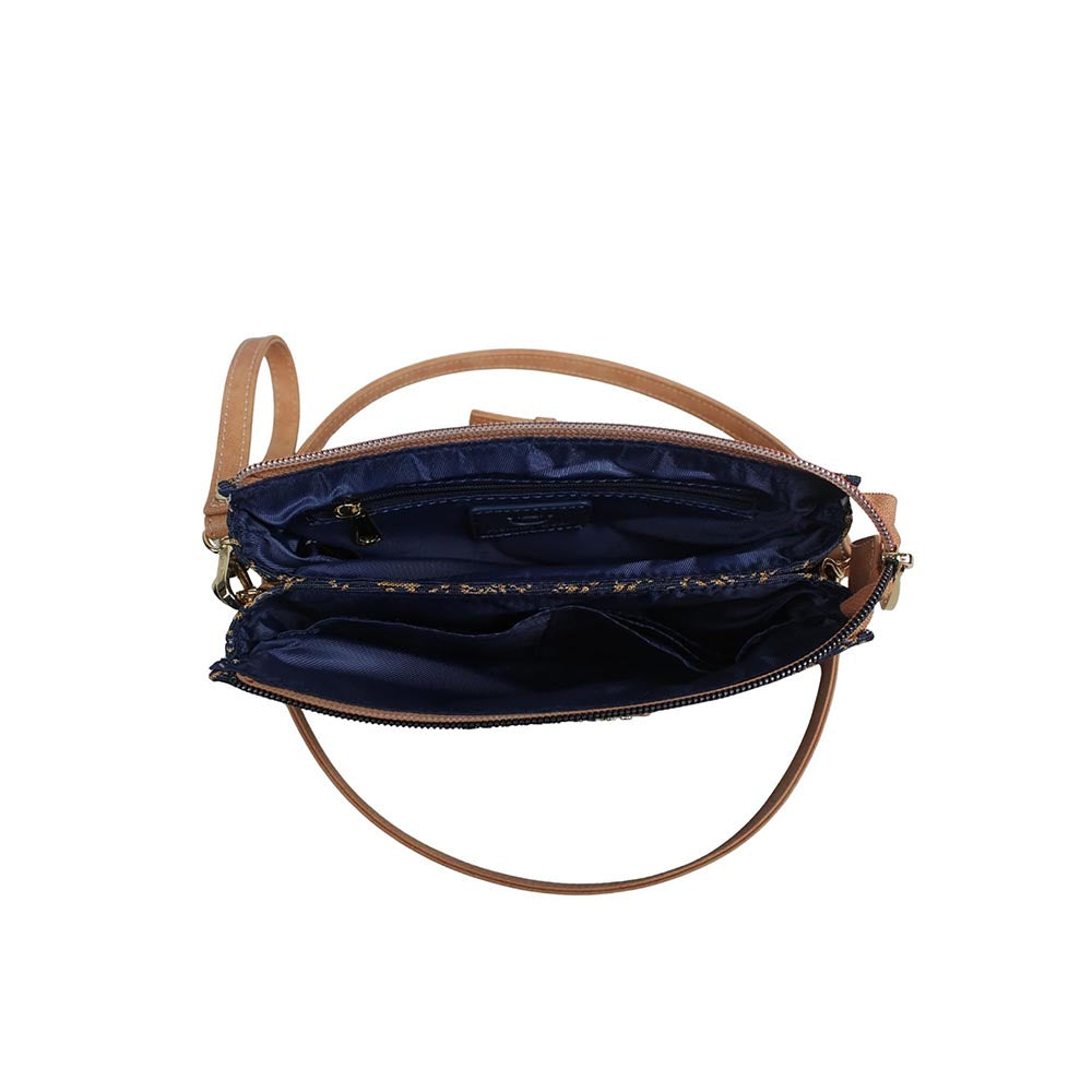 HENNEY BEAR Cuneiform Sling Bag with Detachable Strap