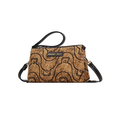 HENNEY BEAR Summit Bear Sling Bag with Detachable Strap