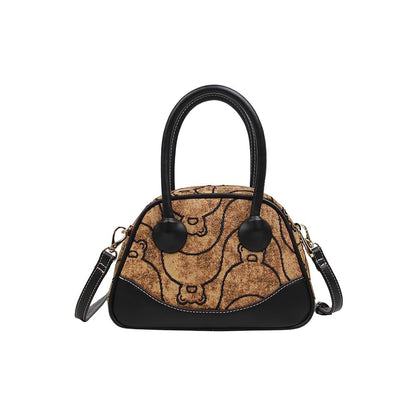 HENNEY BEAR Summit Bear Top Handbag with Detachable Strap
