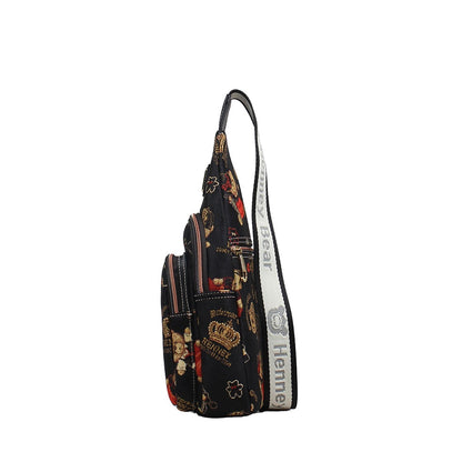 HENNEY BEAR Crown Bear Crossbody Bag
