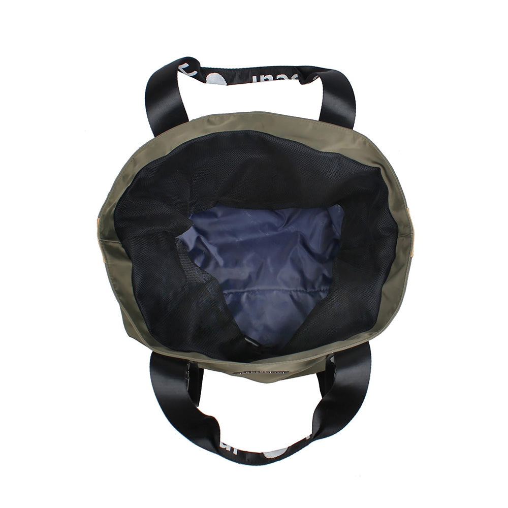 HENNEY BEAR Olive Solid Handbag