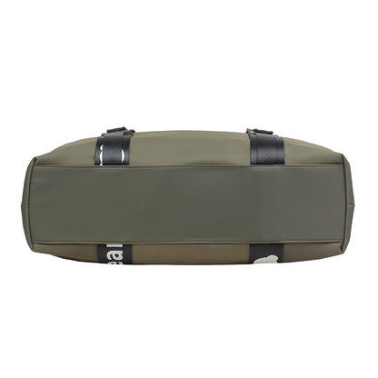 HENNEY BEAR Olive Solid Handbag