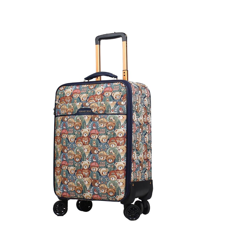 HENNEY BEAR 20 Inch Green Bear Trolley Bag