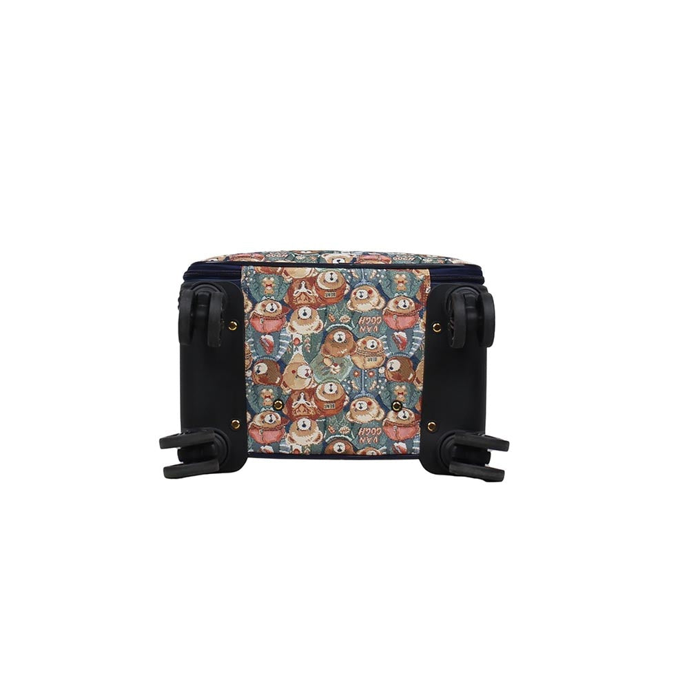 HENNEY BEAR 20 Inch Green Bear Trolley Bag