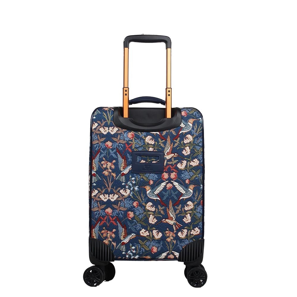 HENNEY BEAR 20 Inch Blue Hummingbird Trolley Bag