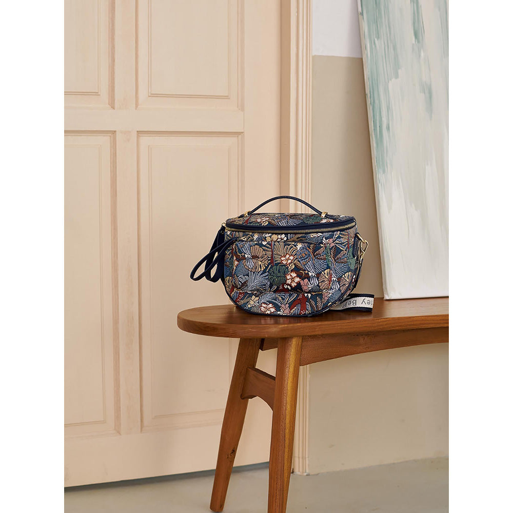 HENNEY BEAR Parrot Song Crossbody Bag with Detachable Strap