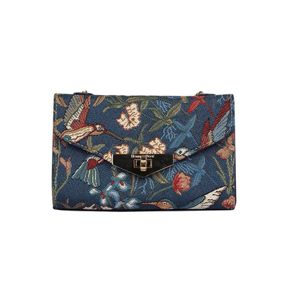 HENNEY BEAR Navy Blue Hummingbird Sling Bag