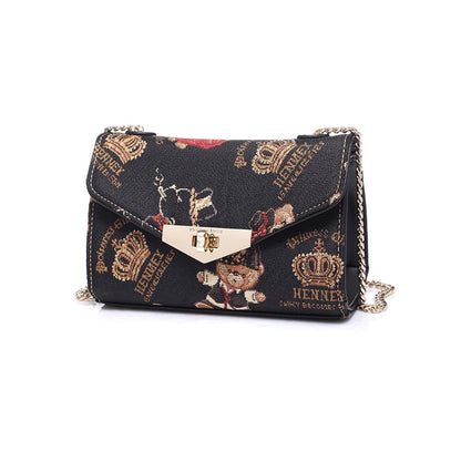 HENNEY BEAR Crown Bear Sling Bag