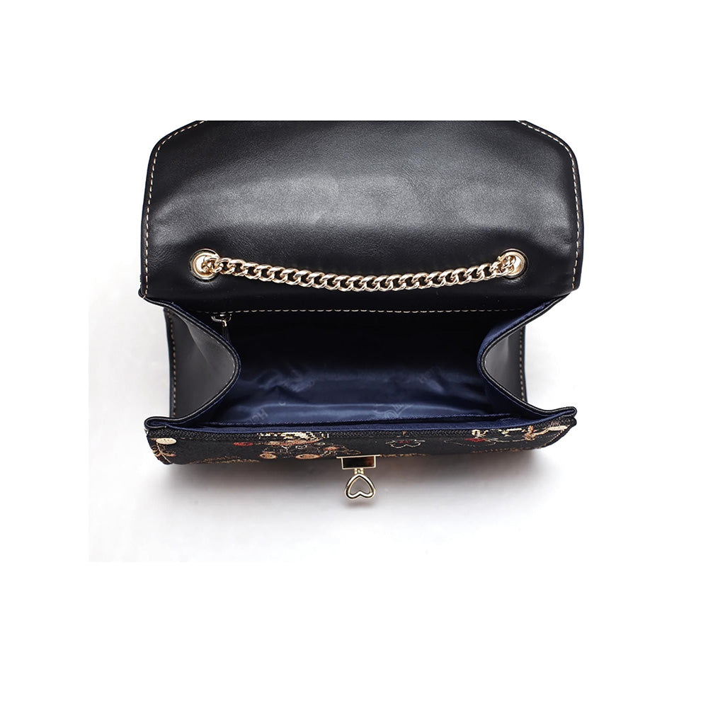 HENNEY BEAR Crown Bear Sling Bag