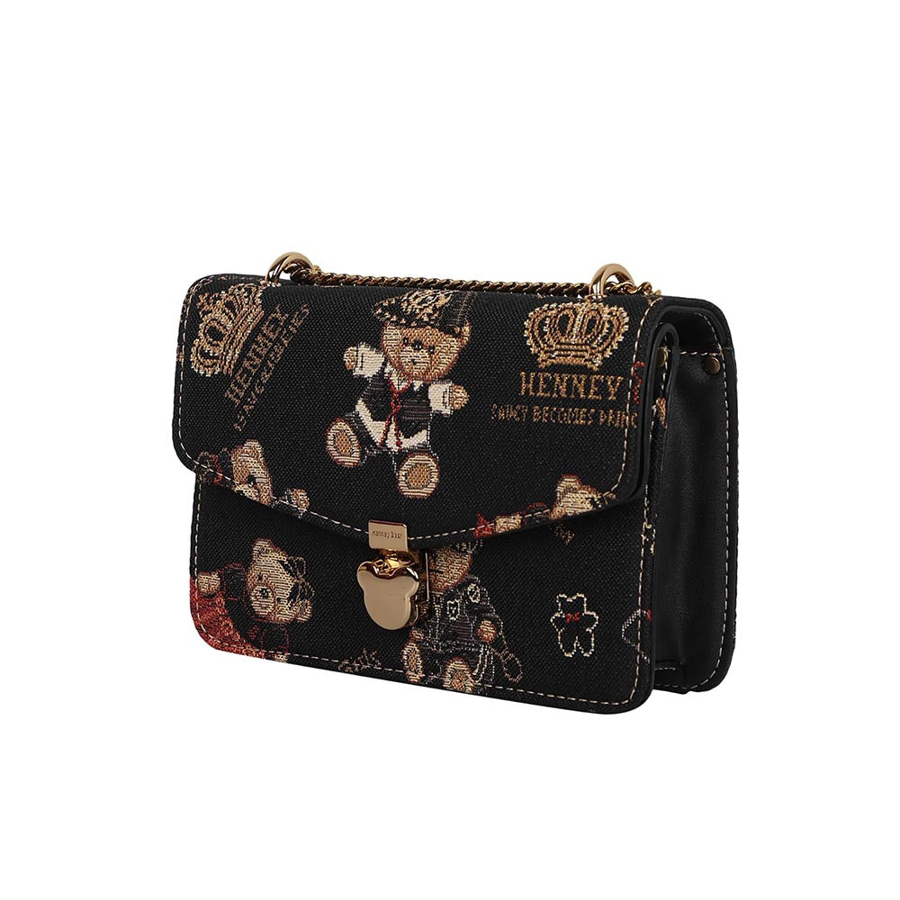 HENNEY BEAR Crown Bear Sling Bag