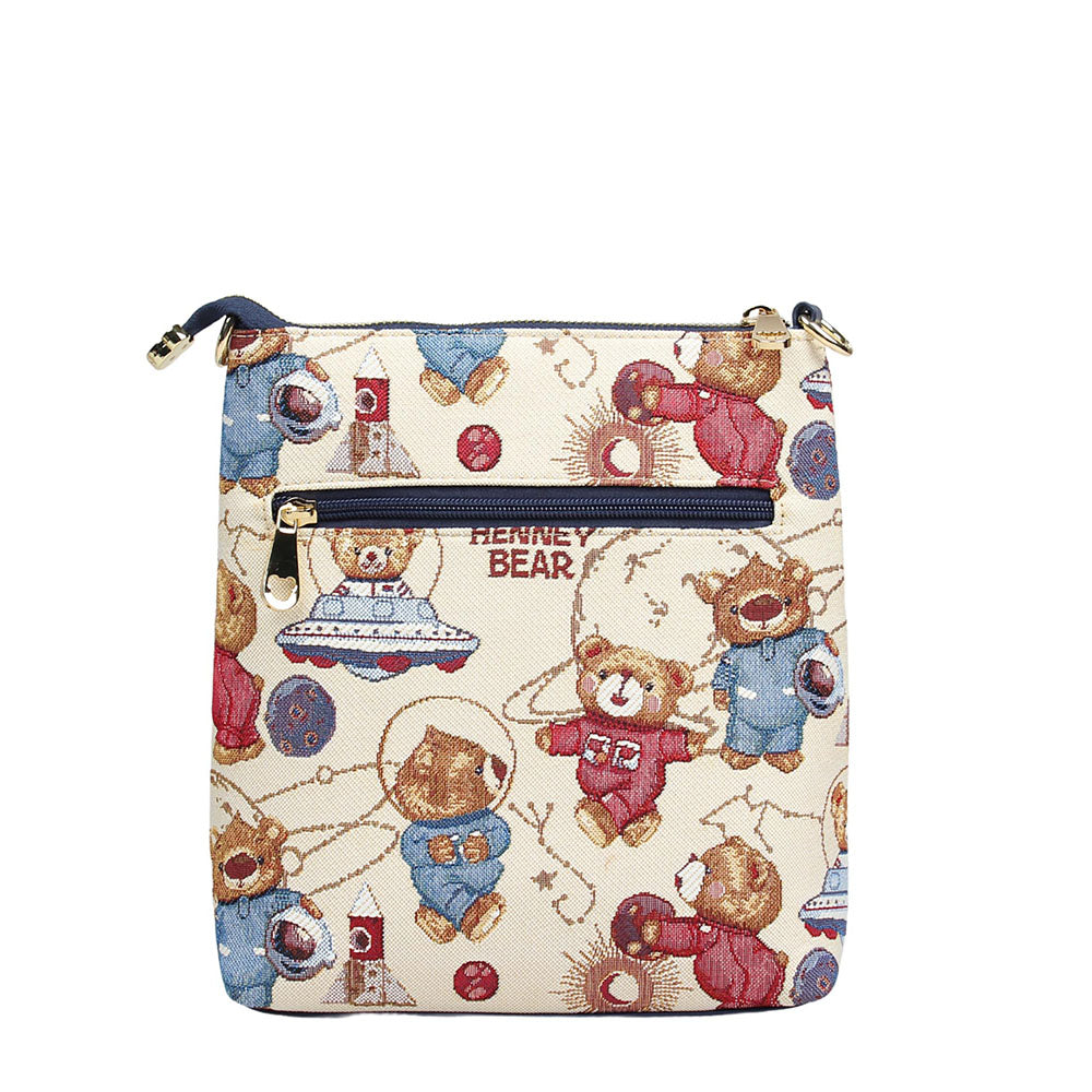 HENNEY BEAR Meta Bear Sling Bag with Detachable Strap