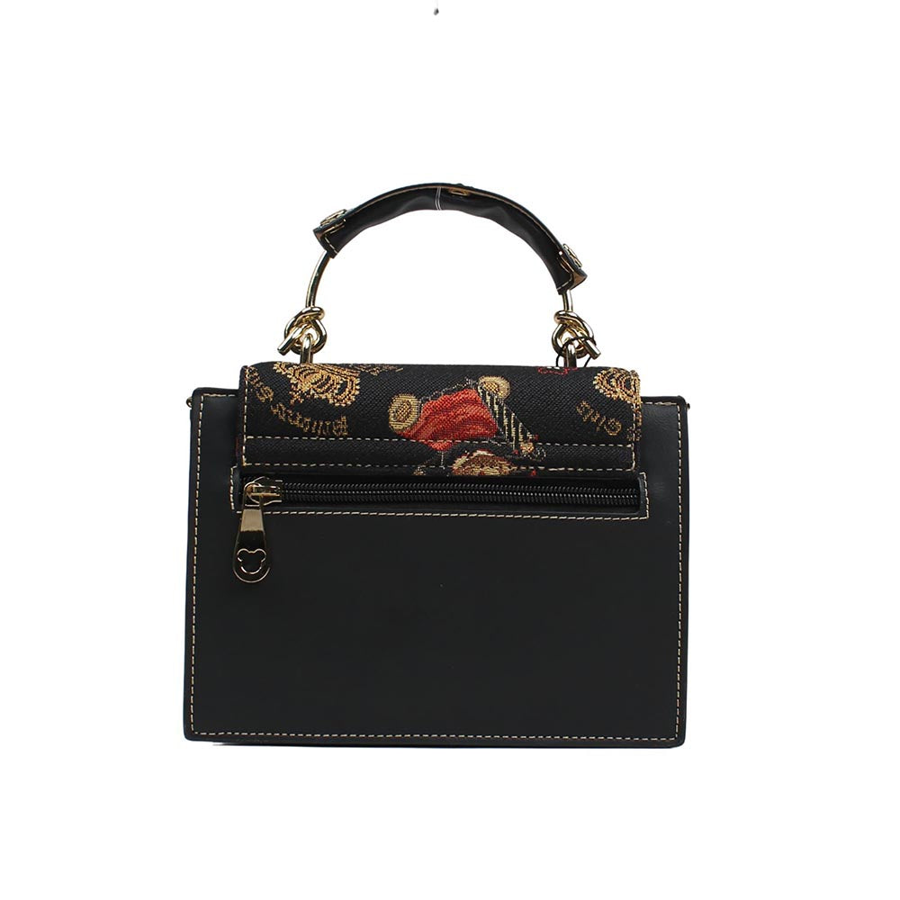 HENNEY BEAR Crown Bear Sling Bag with Detachable Strap