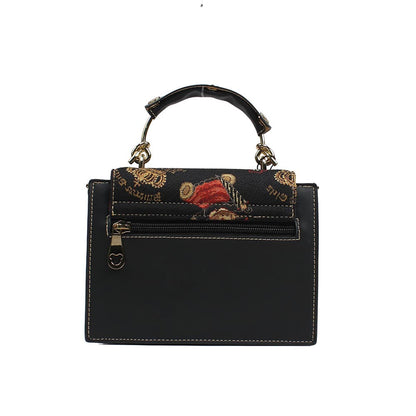 HENNEY BEAR Crown Bear Sling Bag with Detachable Strap