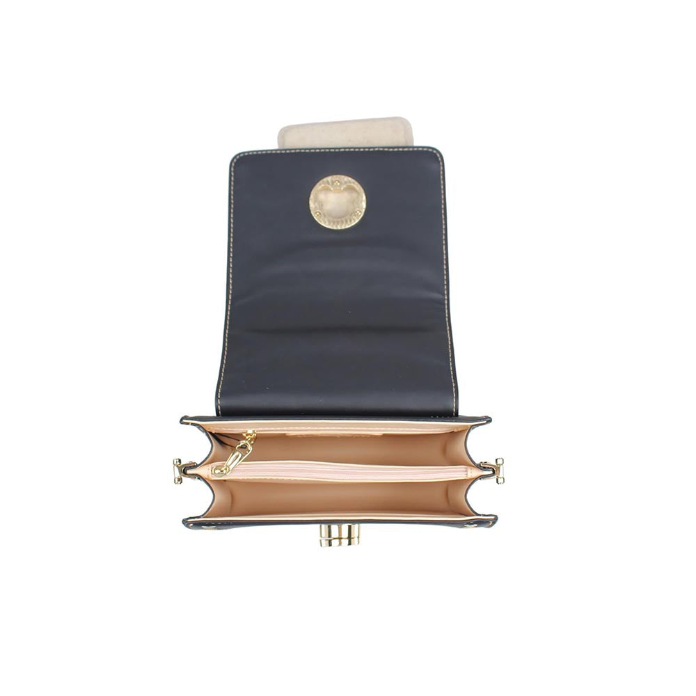 HENNEY BEAR Crown Bear Sling Bag with Detachable Strap