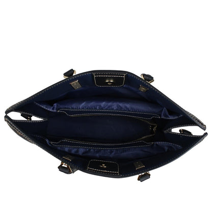 HENNEY BEAR Crown Bear Top Handbag with Detachable Strap