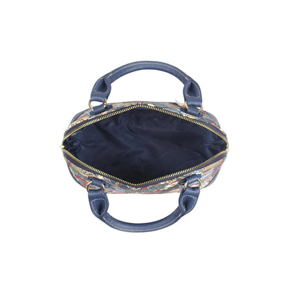 HENNEY BEAR Parrot Song Top Handbag with Detachable Strap