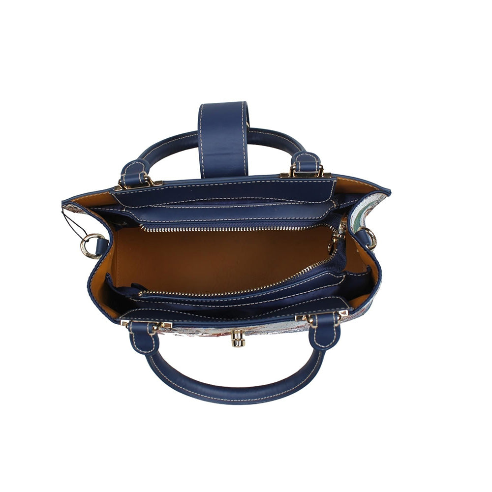 HENNEY BEAR River Sight Top Handbag with Detachable Strap