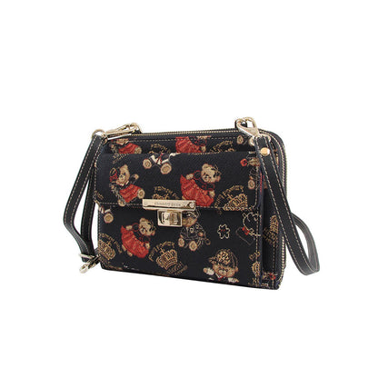 HENNEY BEAR Crown Bear Sling Bag with Detachable Strap