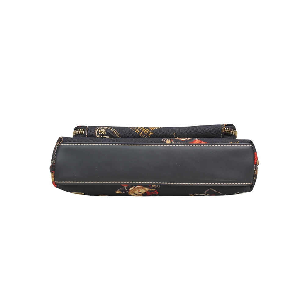 HENNEY BEAR Crown Bear Sling Bag with Detachable Strap