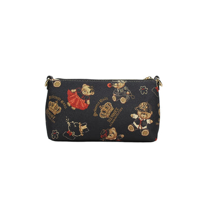 HENNEY BEAR Crown Bear Sling Bag with Detachable Strap