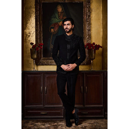 HISTORI Black Indo Jacket with Pant