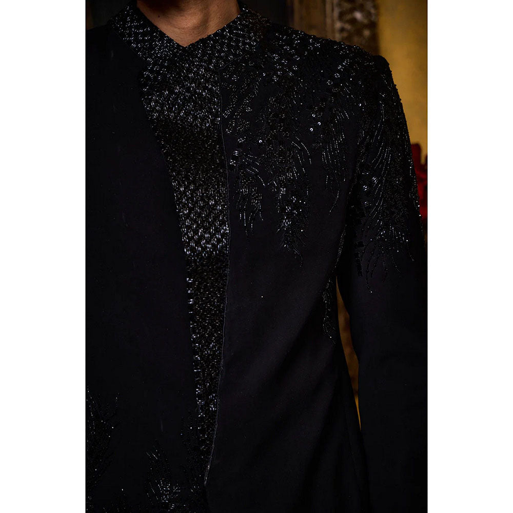 HISTORI Black Indo Jacket with Pant