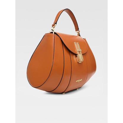 Hoche Paris Brioche Mini Top Handle Leather Handbag - Black