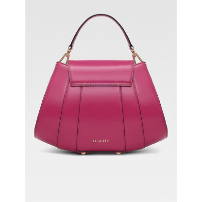 Hoche Paris Brioche Mini Top Handle Leather Handbag - Pink
