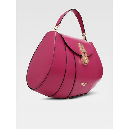 Hoche Paris Brioche Mini Top Handle Leather Handbag - Pink