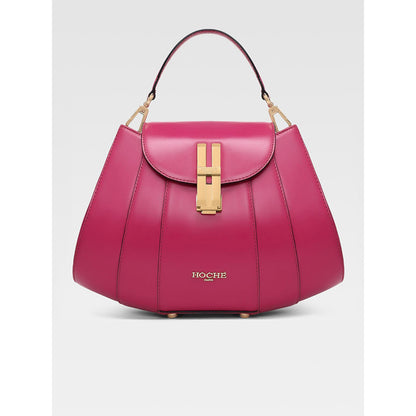 Hoche Paris Brioche Mini Top Handle Leather Handbag - Pink