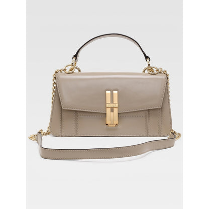 Hoche Paris The H Leather Sling Bag - Taupe
