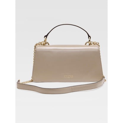 Hoche Paris The H Leather Sling Bag - Taupe
