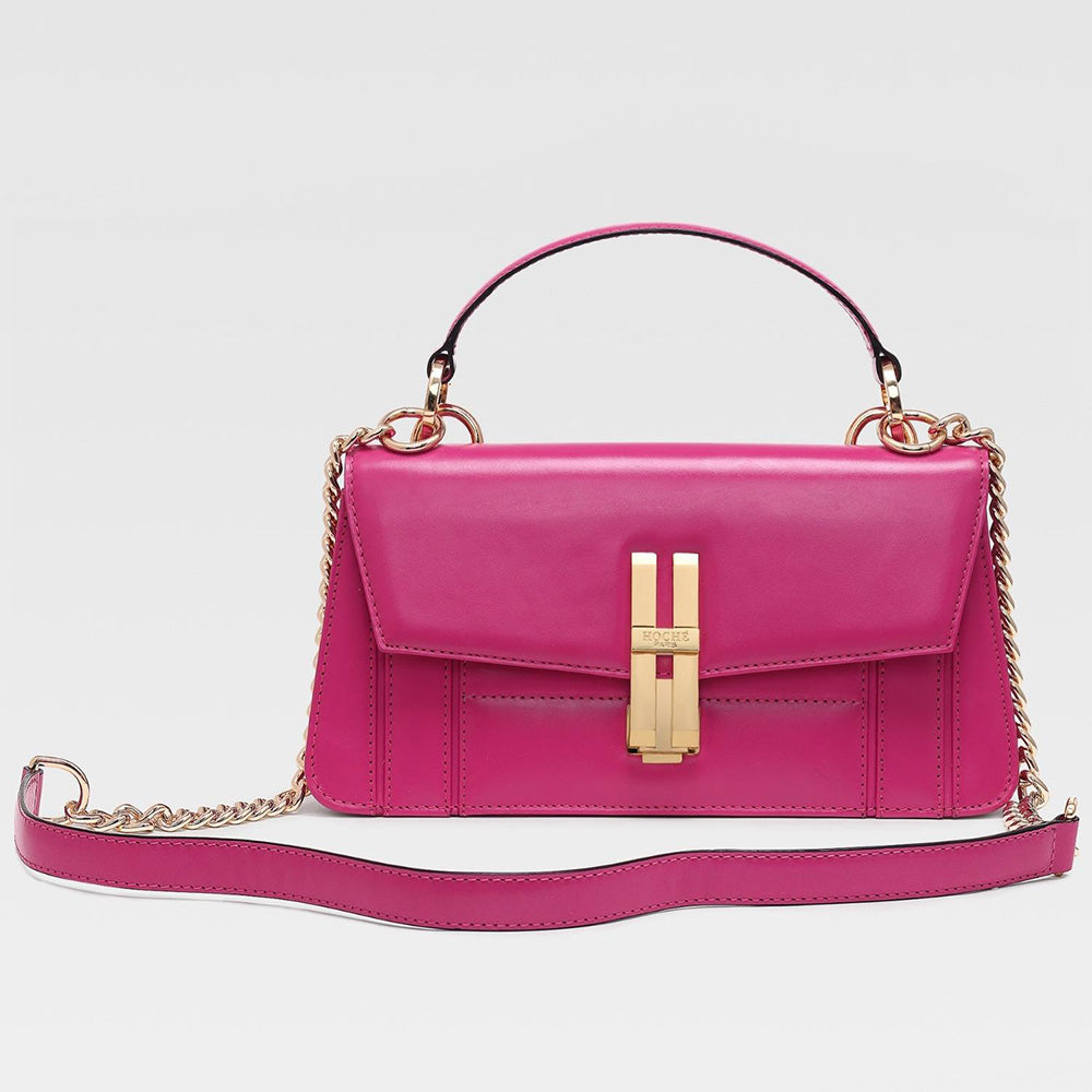 Hoche Paris The H Leather Sling Bag - Pink