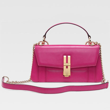 Hoche Paris The H Leather Sling Bag - Pink