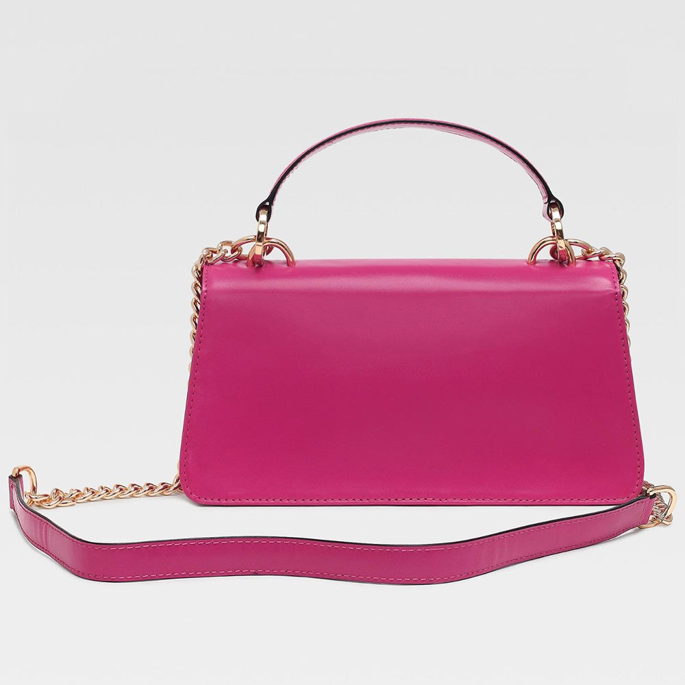 Hoche Paris The H Leather Sling Bag - Pink