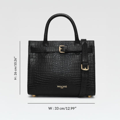 Hoche Paris Black Seattle Tote Bag