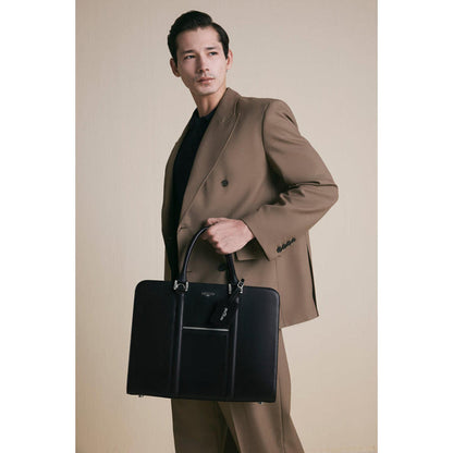 Hoche Paris Black Pinna lepro Laptop Bag