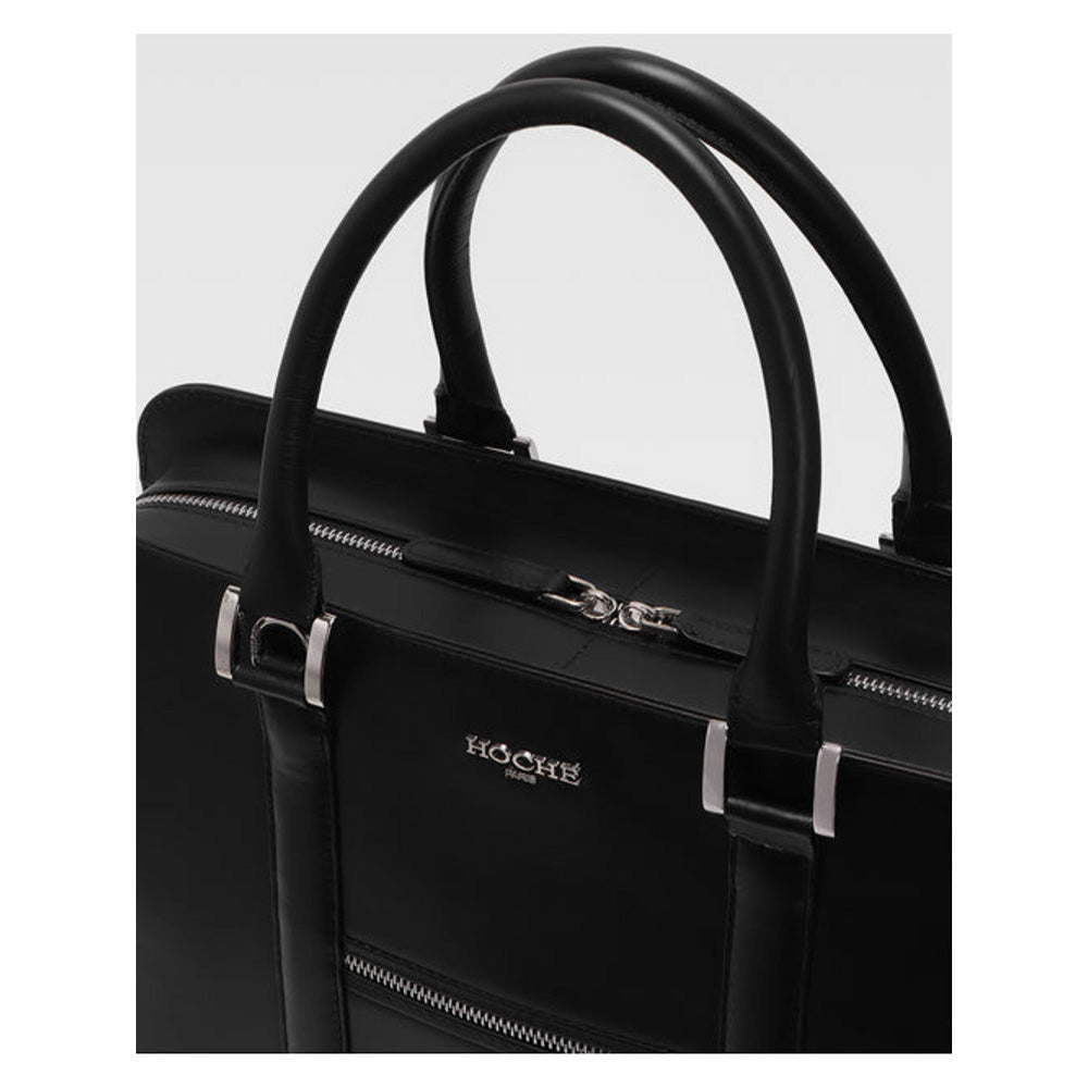 Hoche Paris Black Pinna lepro Laptop Bag