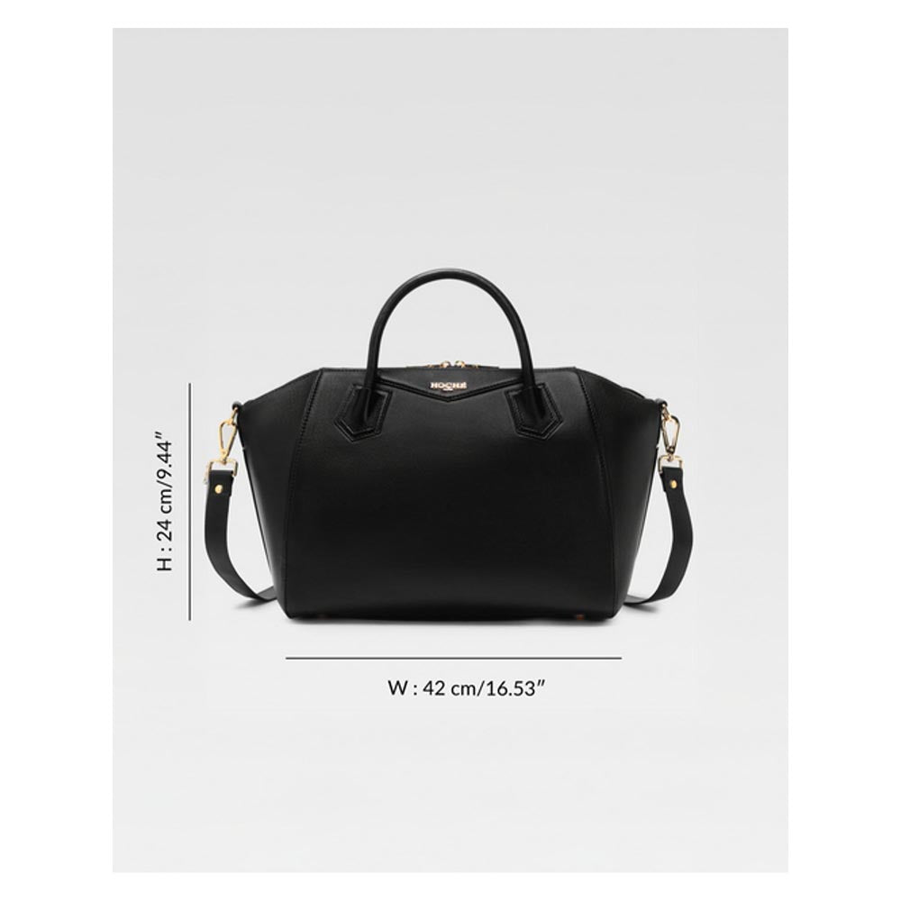 Hoche Paris Black Sac De Bureau Black Satchel