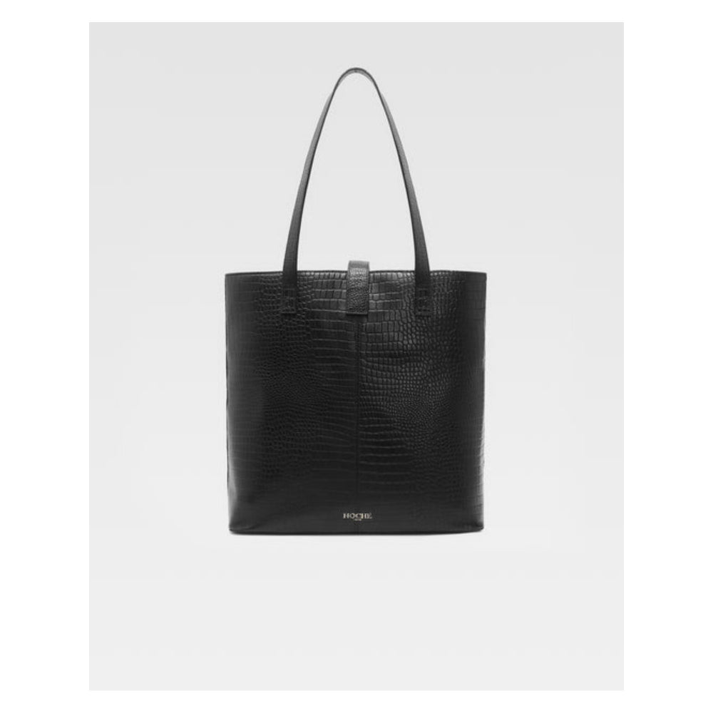 Hoche Paris Black Lisbon Black Tote Bag