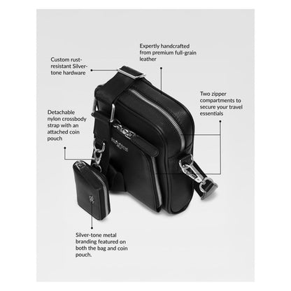 Hoche Paris Black Grandeur Sling Bag